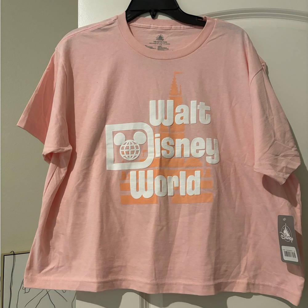 Disney World Cropped Tee